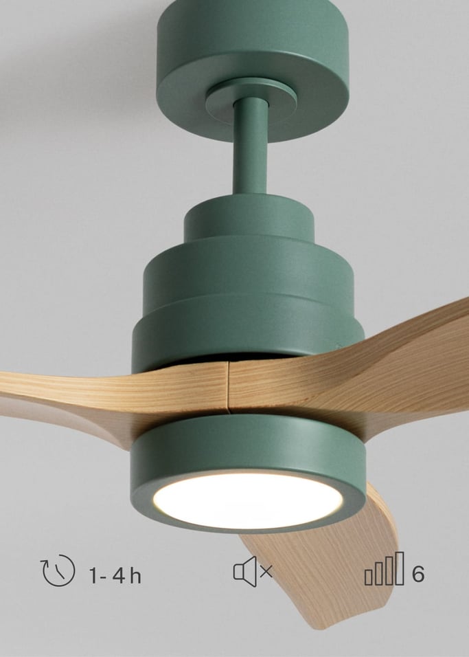 WIND STYLANCE - Ventilador de techo 40W silencioso con aspas de ABS técnico varios tamaños, imagen de galer&iacute;a 4