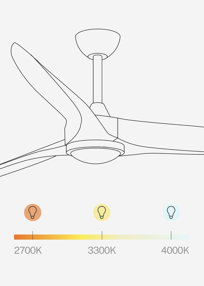 WIND CENTURY - Ventilador de techo 40W silencioso Ø152 cm 100% madera, imagen de galer&iacute;a 6