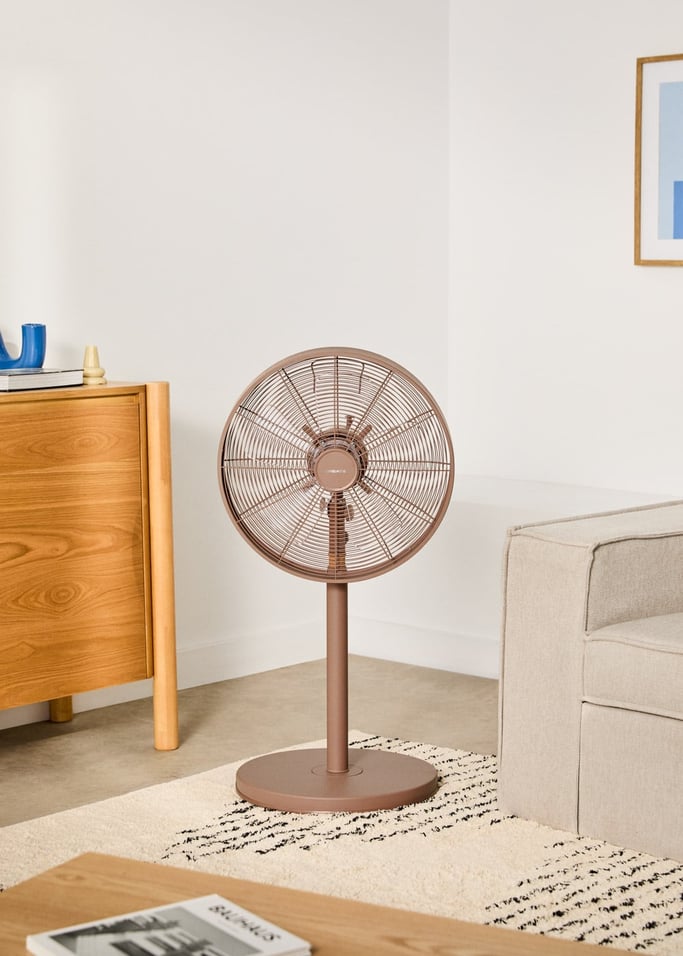 AIR STAND WOOD - Ventilador de pie oscilante 50W estilo retro, imagen de galer&iacute;a 2