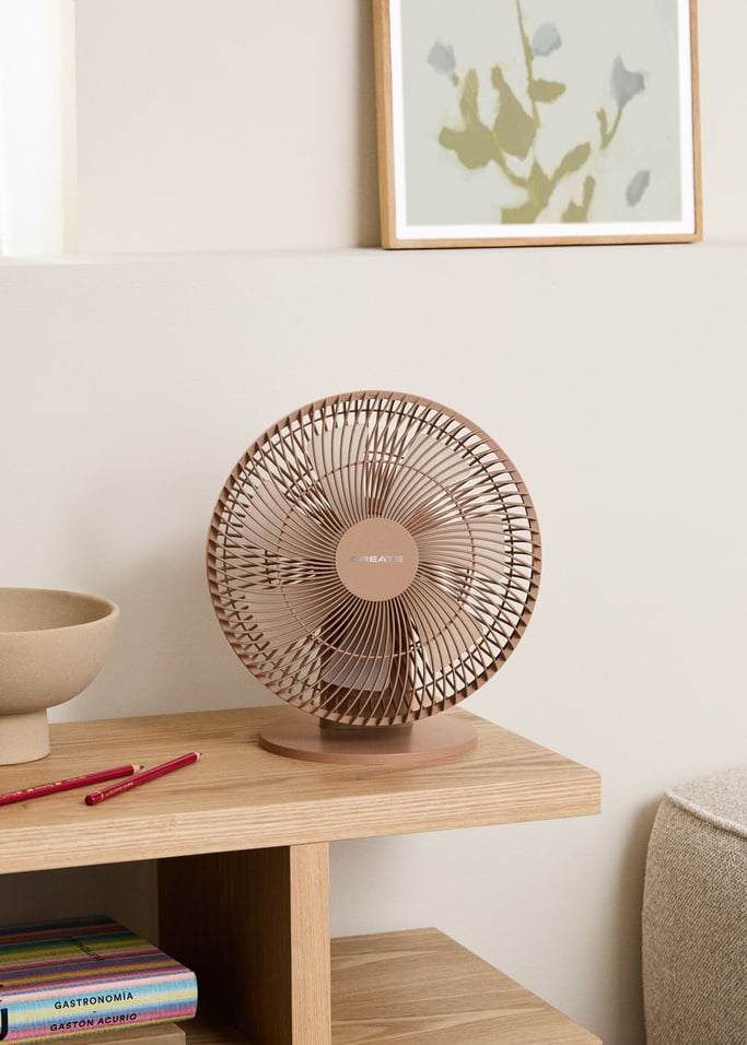 AIR DUAL COMPACT - Ventilador de mesa y pared con batería recargable 10W, imagen de galer&iacute;a 1