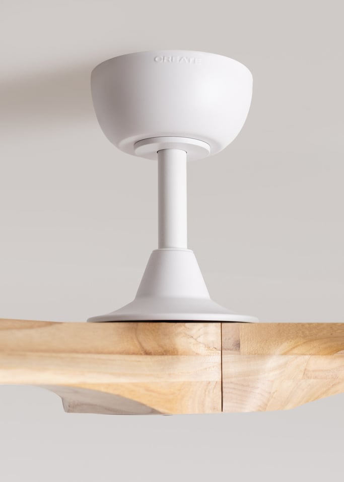 WIND CENTURY - Ventilador de techo 40W silencioso Ø152 cm 100% madera, imagen de galer&iacute;a 5