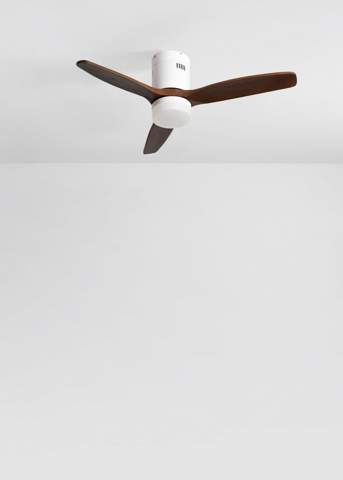 WIND CALM NATURAL WOOD - Ventilador de techo 40W silencioso 100% madera , imagen de galer&iacute;a 2