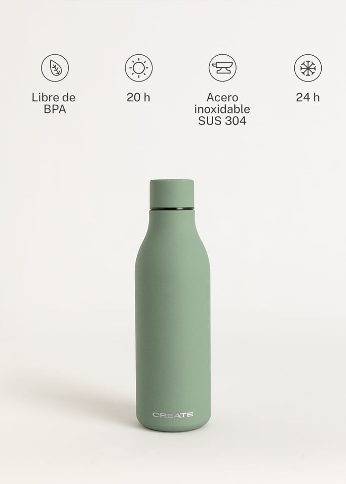 BOTTLE STUDIO - Botella térmica de acero inoxidable varios tamaños, imagen de galer&iacute;a 4