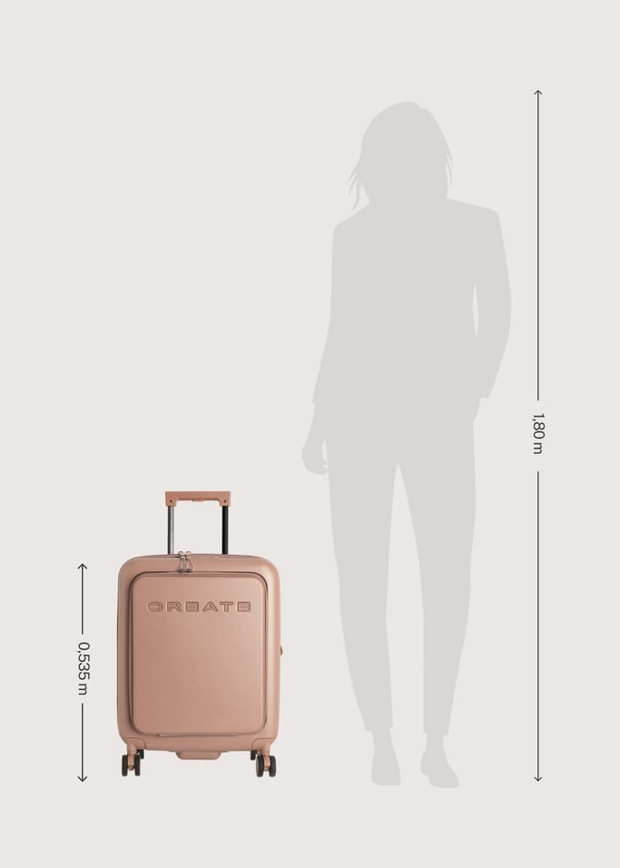 LUGGAGE STUDIO POCKET - Maleta rígida de policarbonato apta para aerolíneas Low Cost con candado TSA, imagen de galer&iacute;a 14