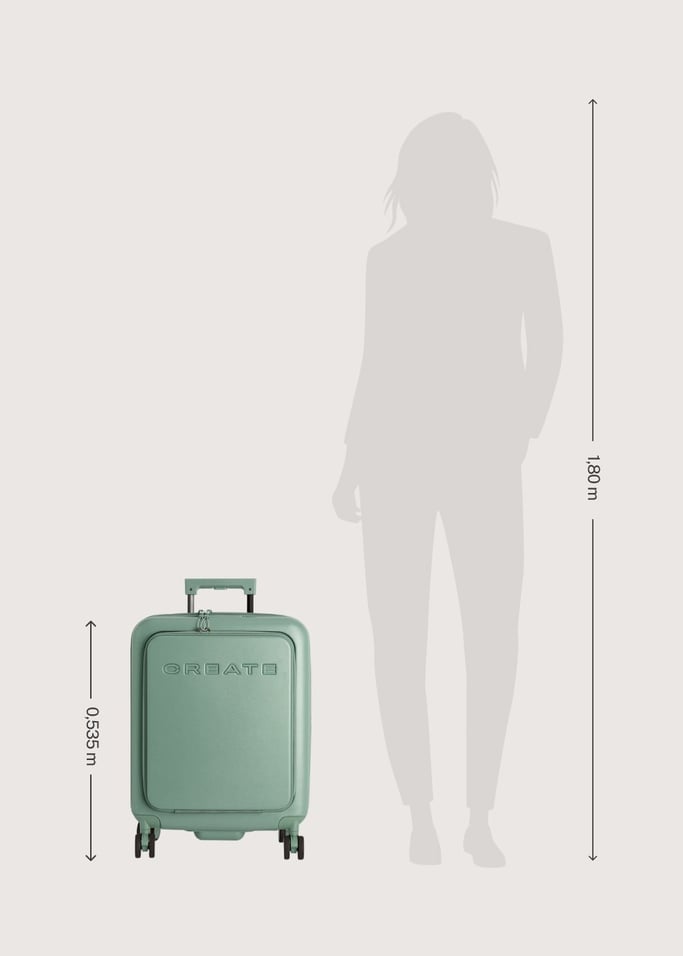 LUGGAGE STUDIO POCKET - Maleta rígida de policarbonato apta para aerolíneas Low Cost con candado TSA, imagen de galer&iacute;a 15