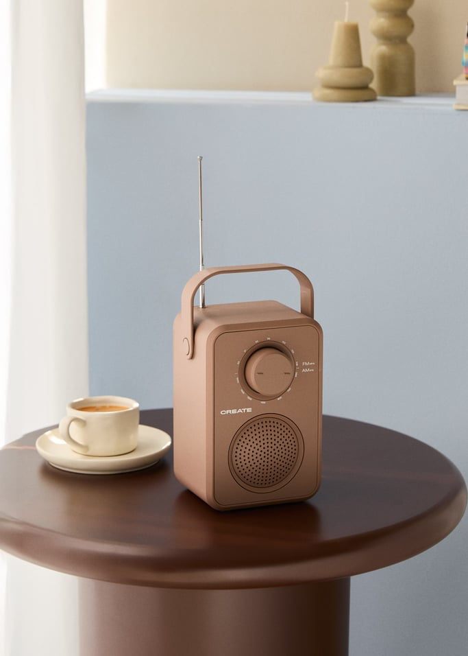 RADIO SPEAKER STUDIO - Radio portátil AM/FM 5W con altavoz integrado, imagen de galer&iacute;a 3