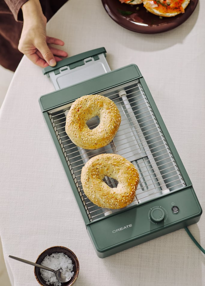 TOAST STUDIO FLAT - Tostador horizontal de acero inoxidable con 3 resistencias, imagen de galer&iacute;a 3