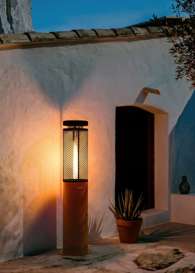 FIRE ROUND PELLET HEATER - Estufa de exterior 17.5 kW de pellets sin humo, imagen de galer&iacute;a 1