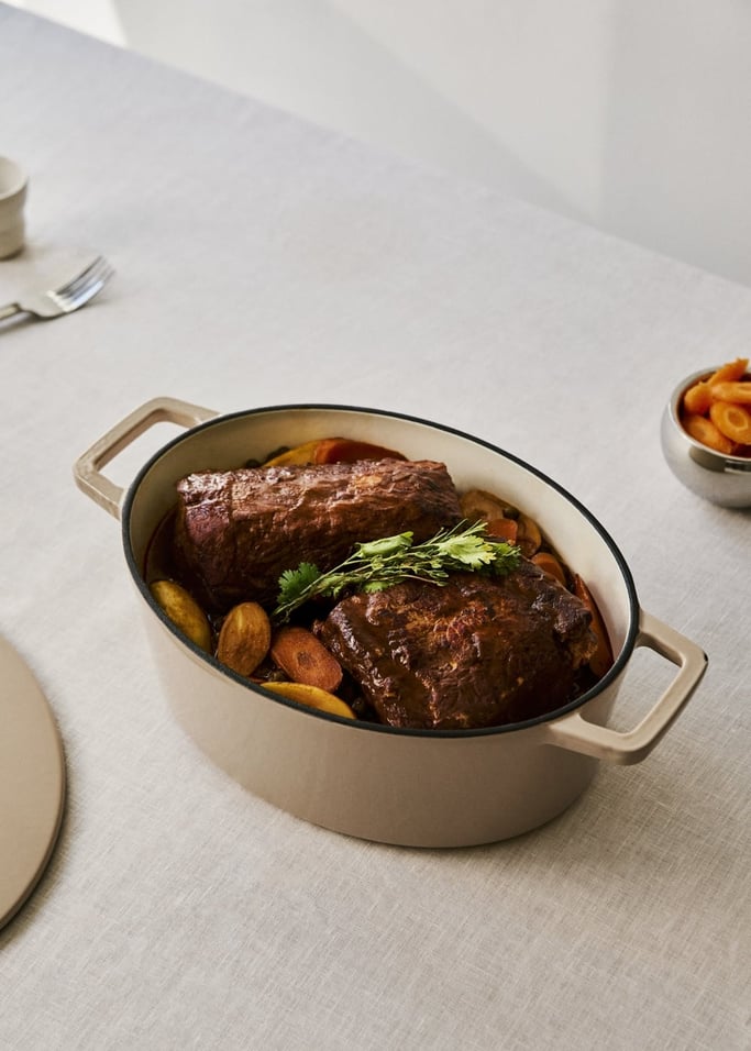 IRON POT - Cacerola cocotte de hierro fundido esmaltada, imagen de galer&iacute;a 2