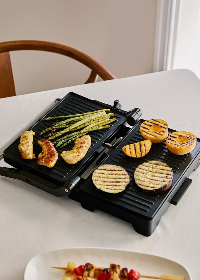 STONE GRILL EASY - Grill y panini multifunción 1600W abatible, imagen de galer&iacute;a 3