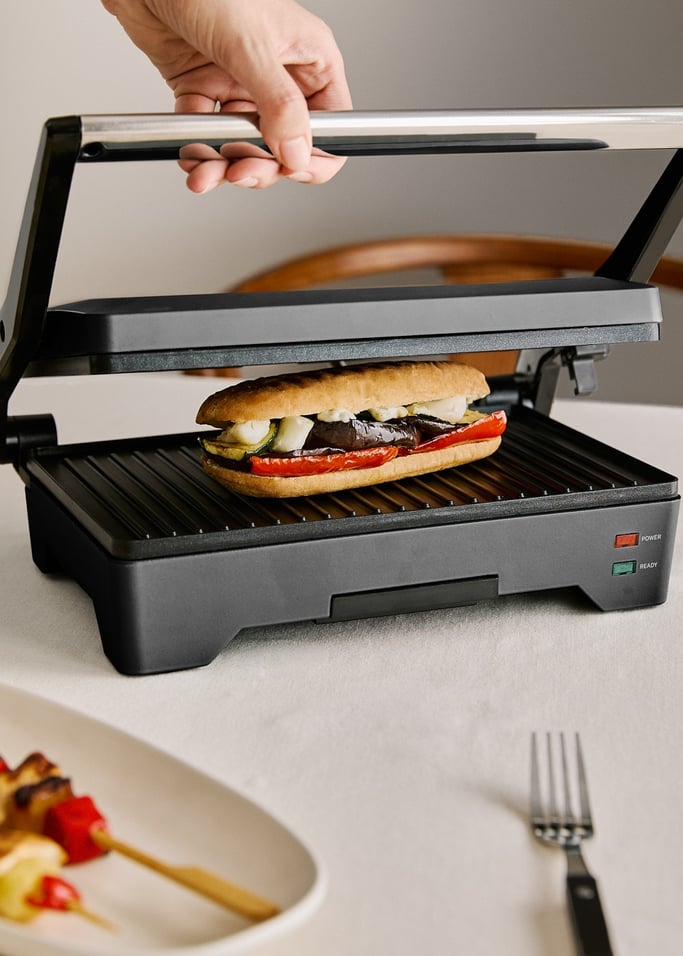 STONE GRILL EASY - Grill y panini multifunción 1600W abatible, imagen de galer&iacute;a 2