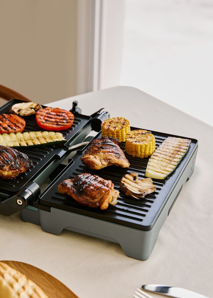 STONE GRILL EASY - Grill y panini multifunción 1600W abatible, imagen de galer&iacute;a 3
