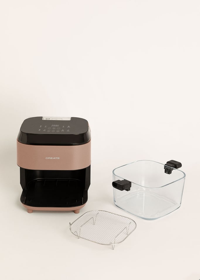 AIR FRYER STUDIO CRYSTAL LARGE - Freidora de aire de cristal 6 L con vaporizador, imagen de galer&iacute;a 13