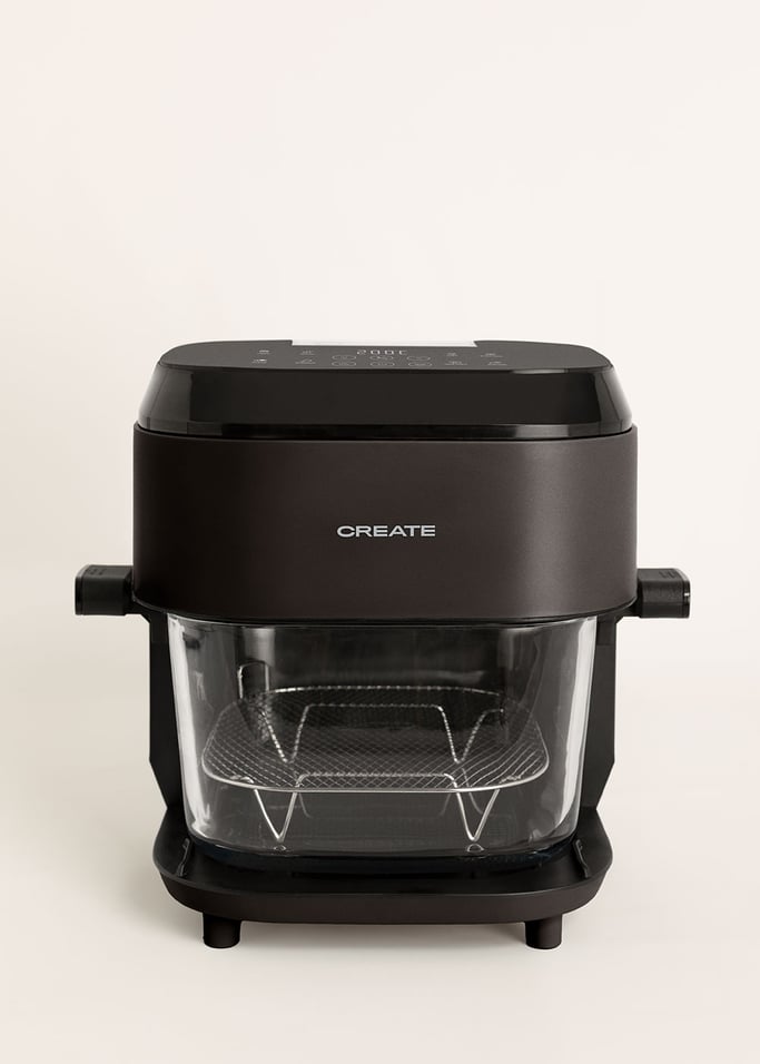 AIR FRYER STUDIO CRYSTAL LARGE - Freidora de aire de cristal 6 L con vaporizador, imagen de galer&iacute;a 7