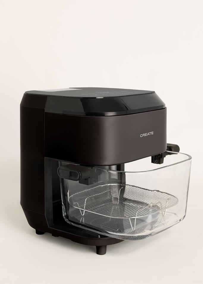 AIR FRYER STUDIO CRYSTAL LARGE - Freidora de aire de cristal 6 L con vaporizador, imagen de galer&iacute;a 8