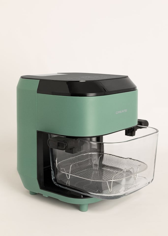 AIR FRYER STUDIO CRYSTAL LARGE - Freidora de aire de cristal 6 L con vaporizador, imagen de galer&iacute;a 8