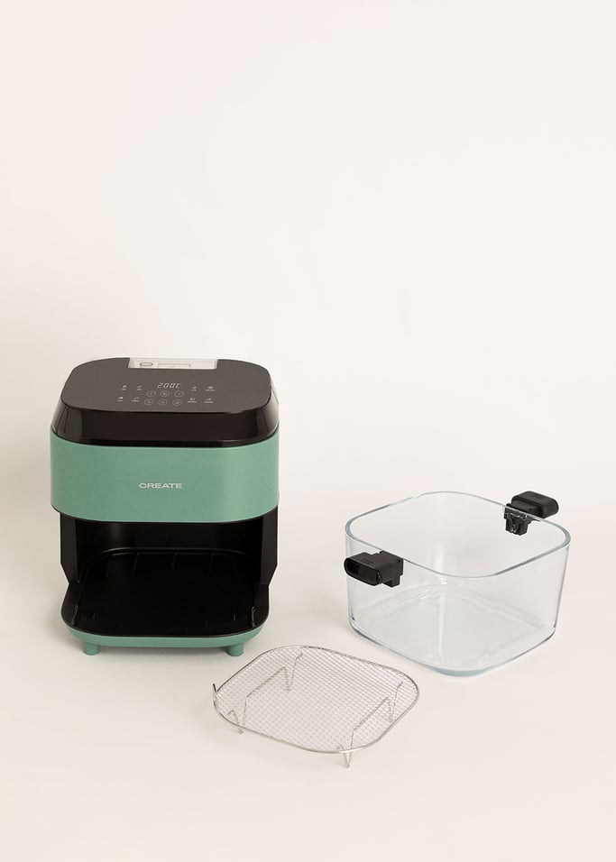 AIR FRYER STUDIO CRYSTAL LARGE - Freidora de aire de cristal 6 L con vaporizador, imagen de galer&iacute;a 12