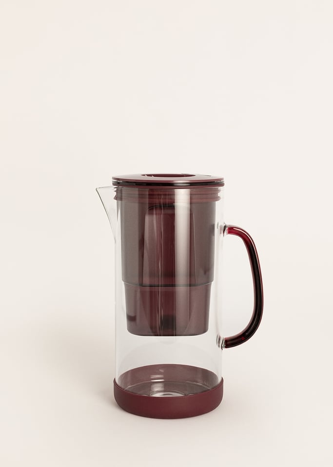 AQUA CLEAR JUG - Jarra de cristal 1.5 l purificadora de agua con doble filtro, imagen de galer&iacute;a 7