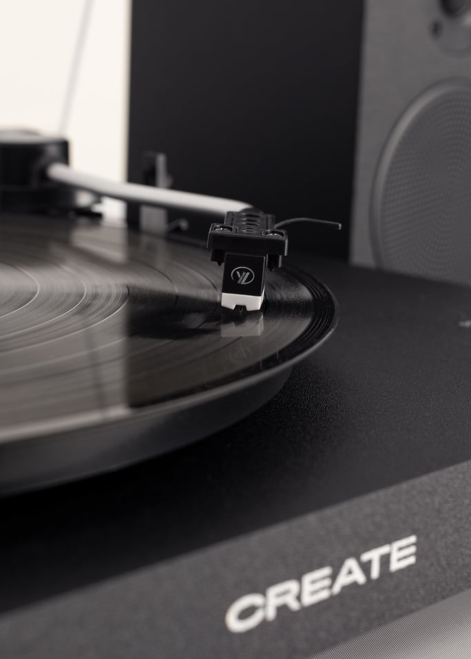 RECORD PLAYER STUDIO PRO - Tocadiscos con 2 altavoces externos, Bluetooth y salida RCA, imagen de galer&iacute;a 7