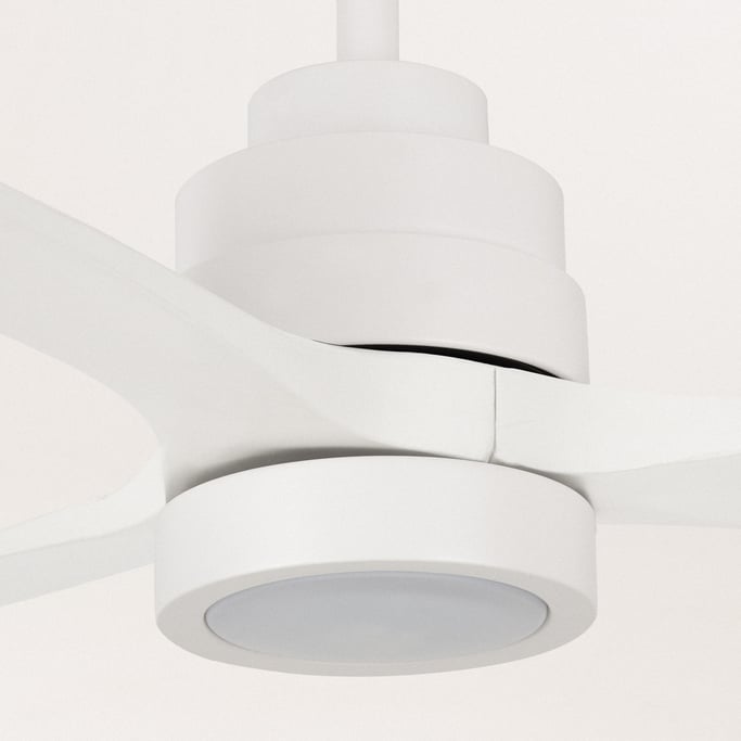 WINDLIGHT WHITE - Ventilador de Techo 40W DC Reverse con Luz , imagen de galer&iacute;a 9