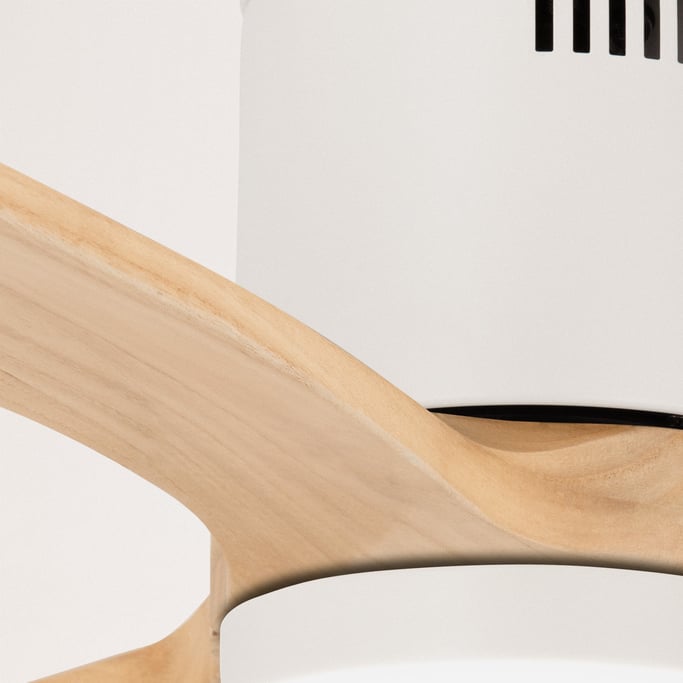 LIGHTCALM WHITE - Ventilador de Techo 40W DC Reverse con Luz , imagen de galer&iacute;a 6