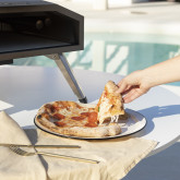 système de sécurité CREATE pierre de cuisson de 12 mm d'épaisseur PIZZA MAKER PRO Four à gaz portable pour pizza 