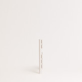 CREATE Sèche-serviettes électrique Vertical – 2 Barres Inox, 150x13 Cm, 2 Réglages Température + Minuterie, 120W