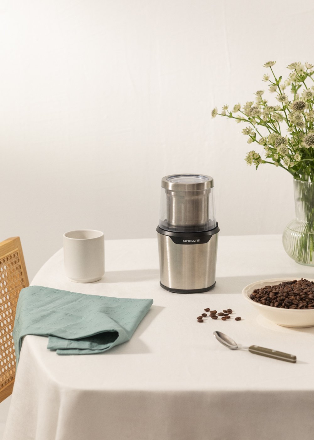 Moulin à café,Broyeur manuel de café de grain de café Machine de