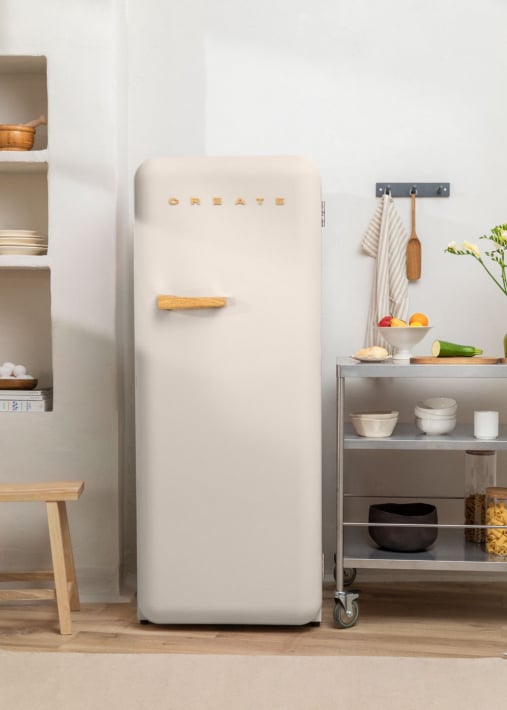 FRIDGE RETRO 281L - Réfrigérateur rétro