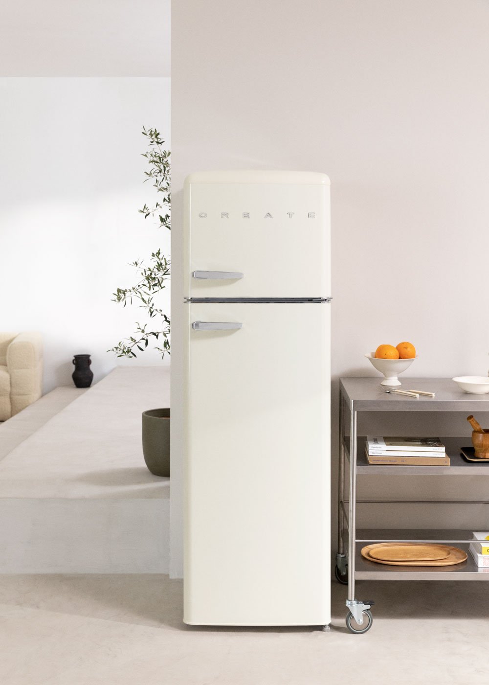 Inspiration déco : un frigo Smeg pour une cuisine design