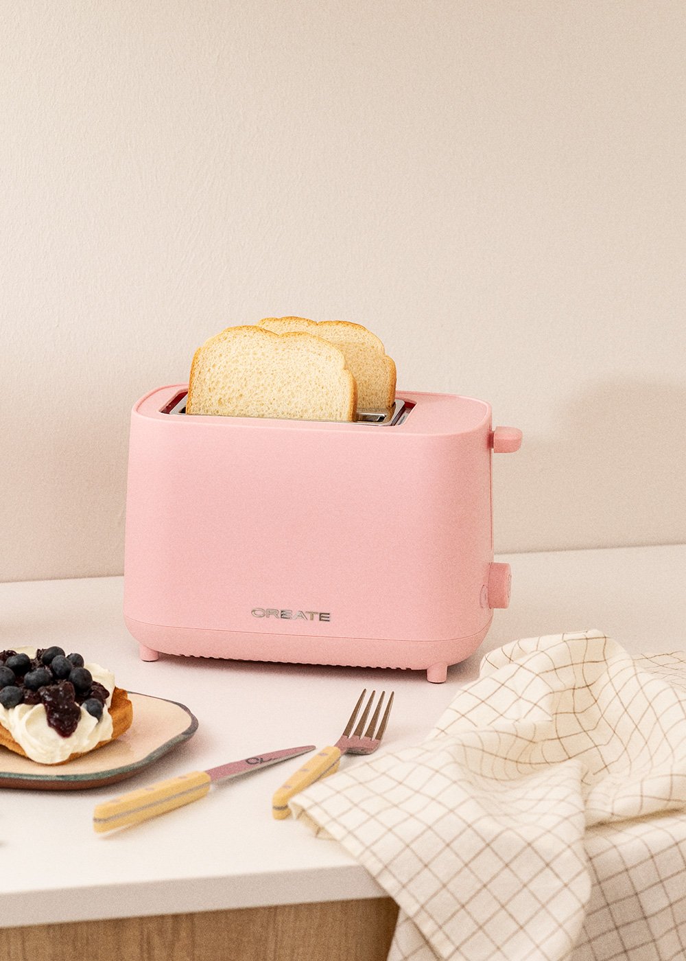 CREATE Toast Advance Touch- Grille-pain électrique à affichage digital