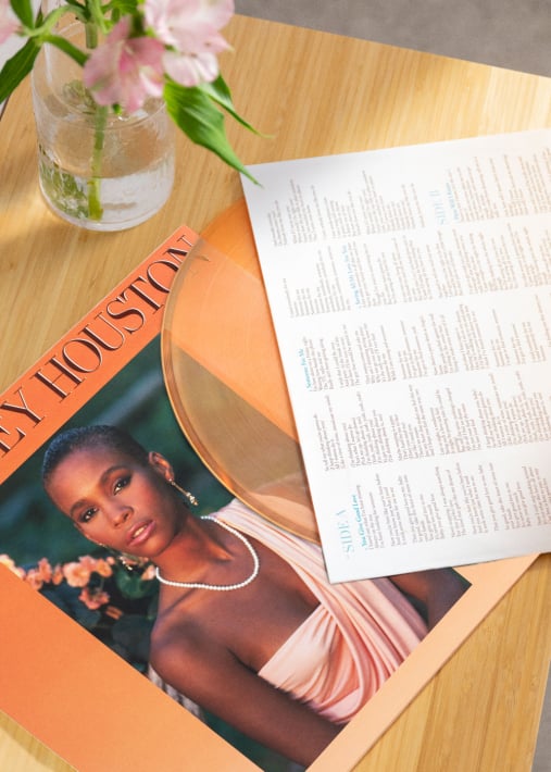 WHITNEY HOUSTON - Vinyle WHITNEY HOUSTON (LP ORANGE)