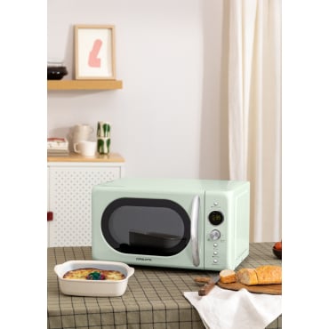 MICROWAVE RETRO - Micro-ondes gril numérique 900W