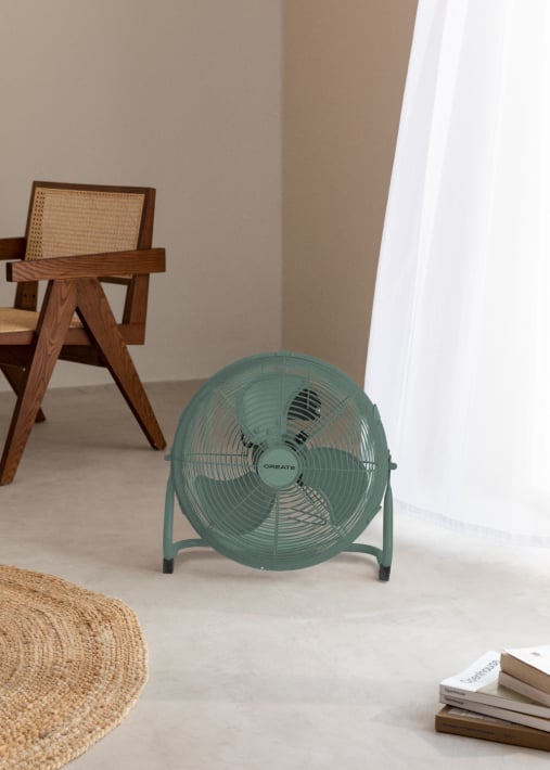 AIR FLOOR RETRO - Ventilateur de sol du style industriel