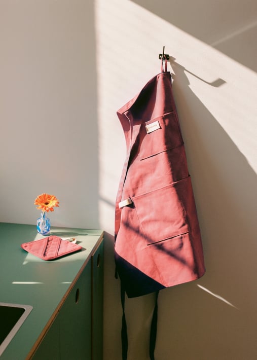 KITCHENWARE STUDIO - Pack tablier de cuisine et manique de four