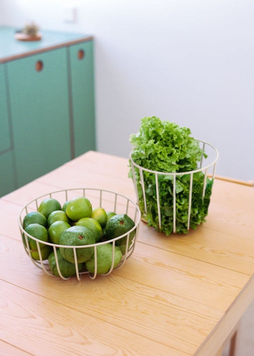 KITCHENWARE STUDIO - Paniers métalliques avec base antidérapante