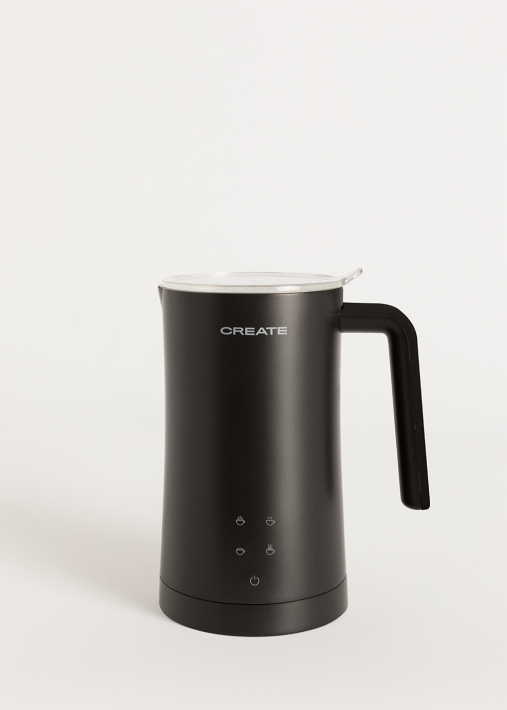 Mousseur à Lait Remplacement Pour DeLonghi EN520 Et EN550 - Réservoir 0,35 L Avec Couvercle, Blanc - Compatible Machine à Café