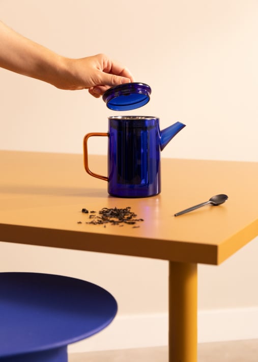 AMBAR COLLECTION - Théière 350ml en Verre Borosilicaté