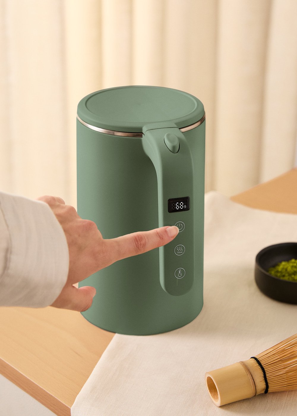 Bouilloire électrique 1L avec contrôle de température - KETTLE STUDIO PRO