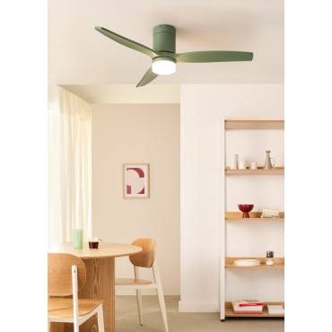 Ventilateur de plafond silencieux 40W avec pales techniques en ABS de différentes tailles - WIND CALM