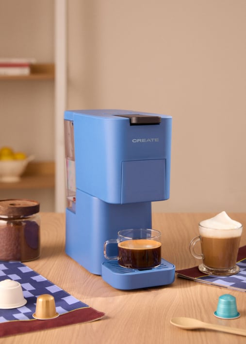 THERA STUDIO - Machine à café multi-capsules expresso et café moulu