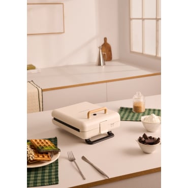 Appareil à croque-monsieur, grill et gaufrier à plaques interchangeables - STONE STUDIO