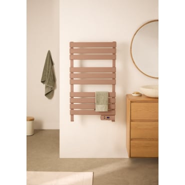 Sèche-serviettes électrique au sol ou mural 500W - WARM TOWEL