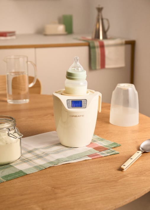 BABY BOTTLE WARMER - Chauffe-biberon et stérilisateur avec fonction de cuisson à la vapeur