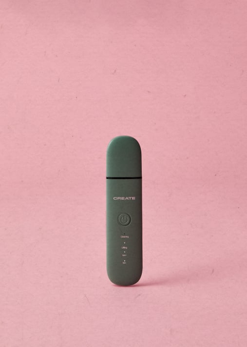 SONIC PURE SKIN 4 in 1 - Nettoyeur facial ultrasonique 4-en-1 avec technologie EMS