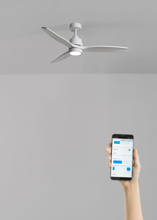 WIND STYLANCE - Ventilateur de plafond silencieux de 40 W avec pales en ABS technique, disponible en plusieurs tailles