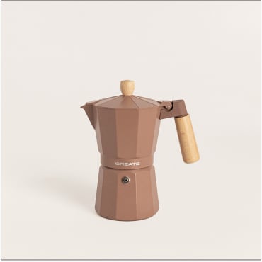 THERA MOKA RETRO - Cafetière Italienne 6 Tasses / 350ml