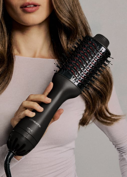CERAMIC LED VOLUME STYLER - Brosse volumisante avec double traitement LED