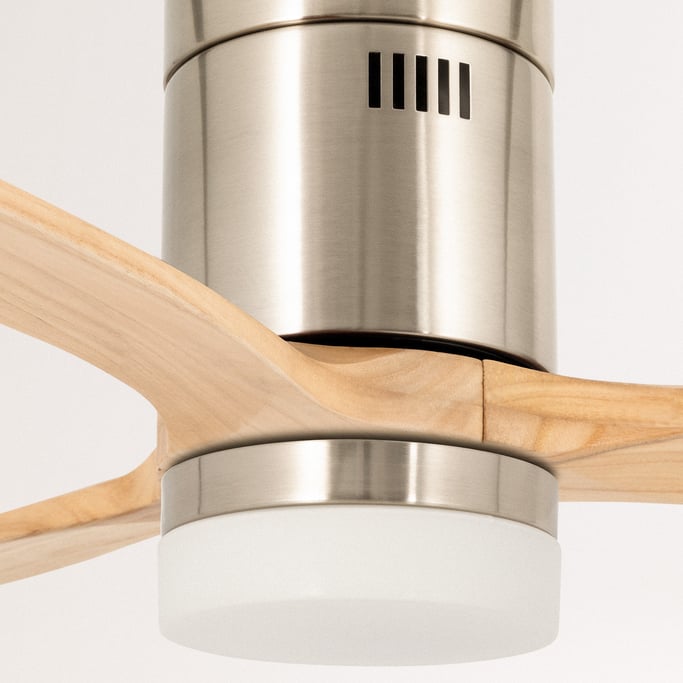 WINDCALM DC STYLANCE NICKEL - Ventilateur de Plafond 40W Silencieux Ø132 cm, image de la galerie 10