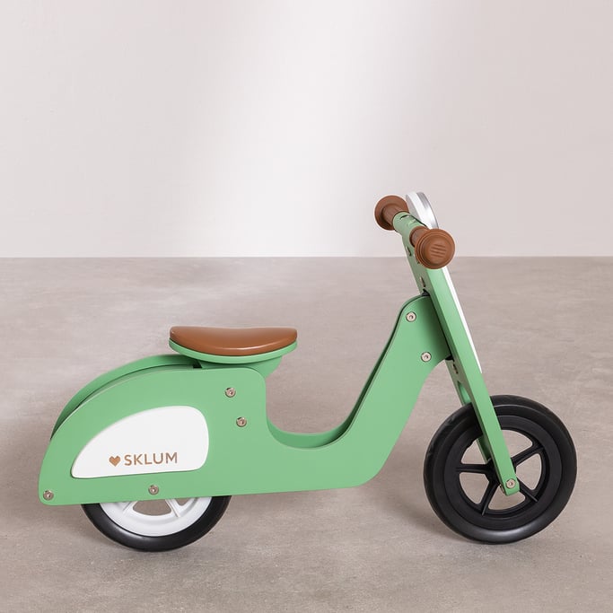 SKLUM - Moto en bois pour enfants Vespi, imagen de galería 1